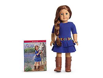 American Girl Saige Doll and Book