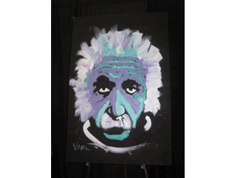 Painting Of Einstein