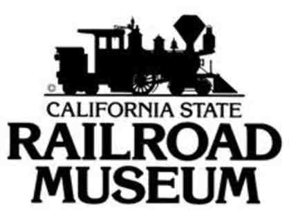 4 Excursion Train Vouchers valid for the Sacramento Southern Railroad Excursion Train Ride