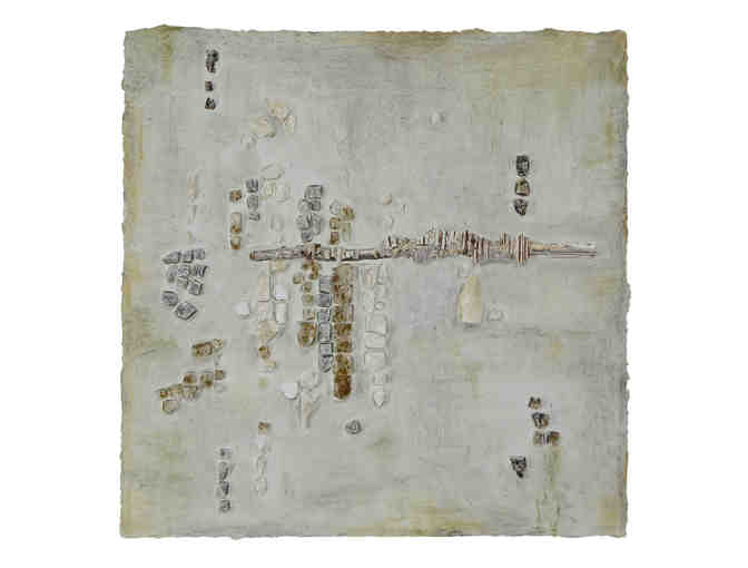 Salvage Wallscape by Lynn Adamo