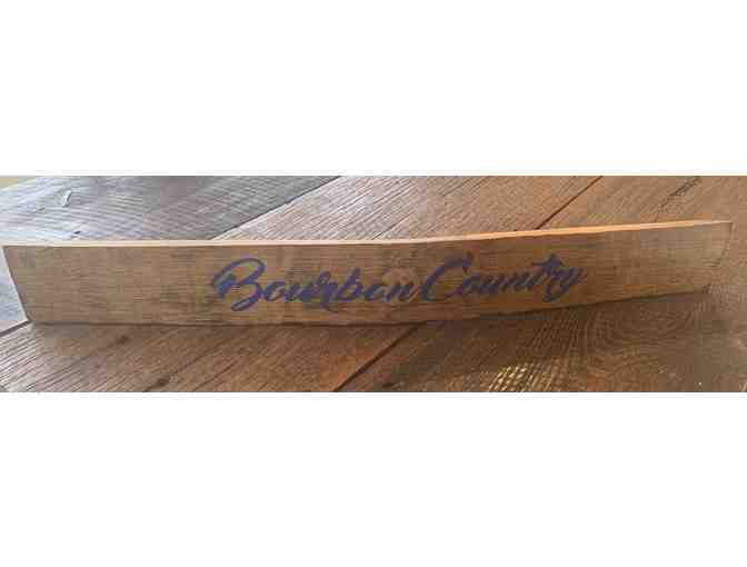 Bourbon Stave Wall Hanger - Bourbon Country