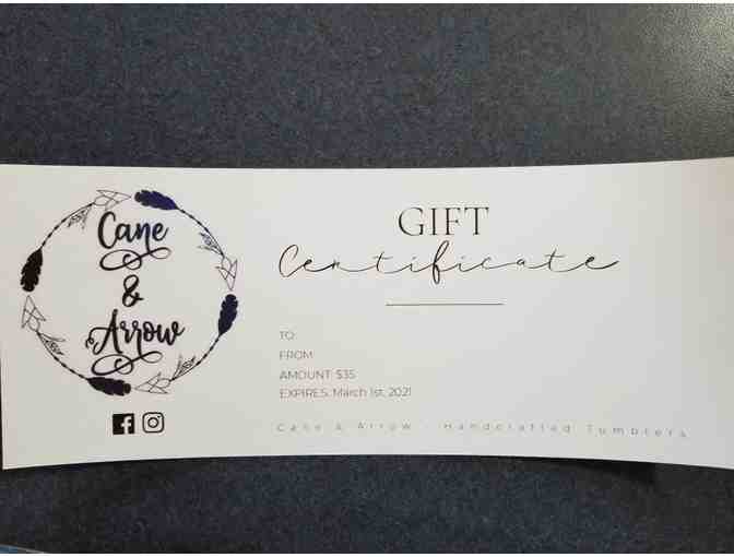 Cane and Arrow Gift Certificate