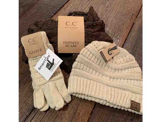 C.C Exclusives Hat, Scarf and Gloves