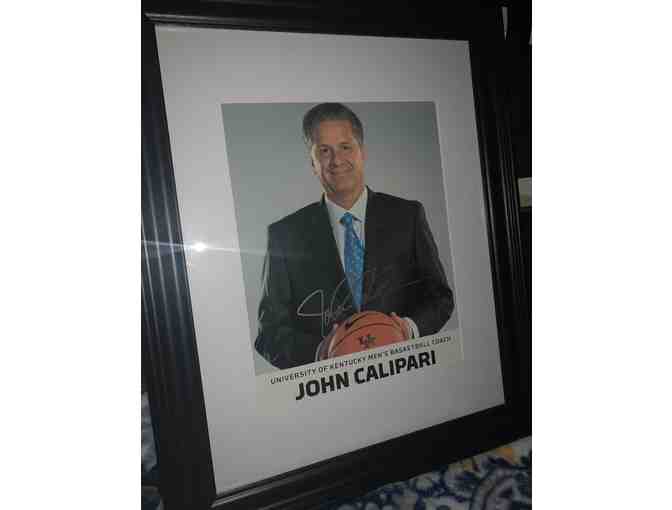 John Calipari Signed Photograph