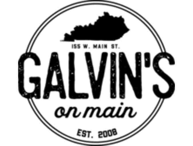 (2) $25 Galvin's On Main Gift Certificate