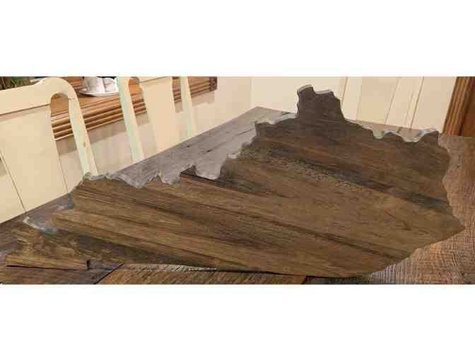 Extra Large Wood Kentucky State Decor from Lakeside Woodworks