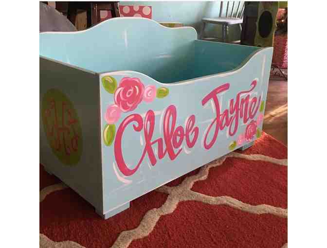 Custom Toy Box by Polka Dot Pavilion