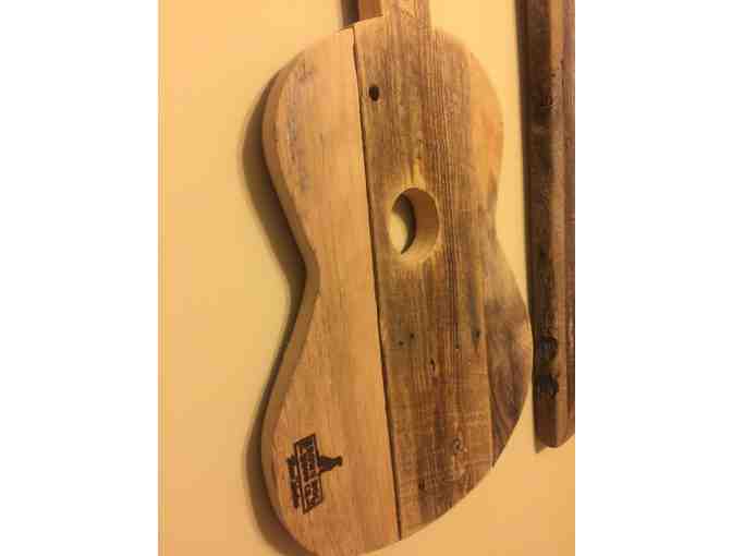 Brown Dog Wood Company- Set of 2 Reclaimed Wood Guitars