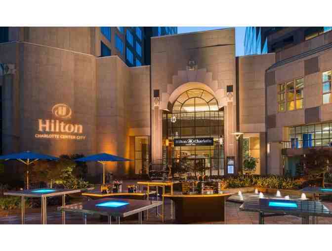 2 Night Hotel Stay Hilton Charlotte Uptown + Breakfast for 2 - Photo 1