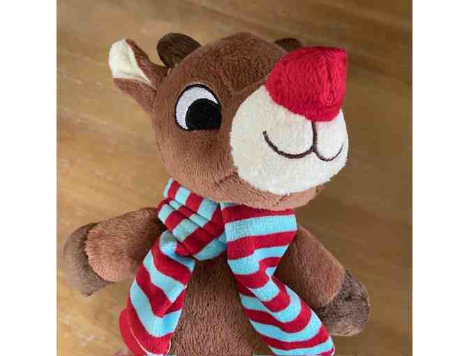 Rudolph and Friend Plush Dog Toy Set - Photo 2