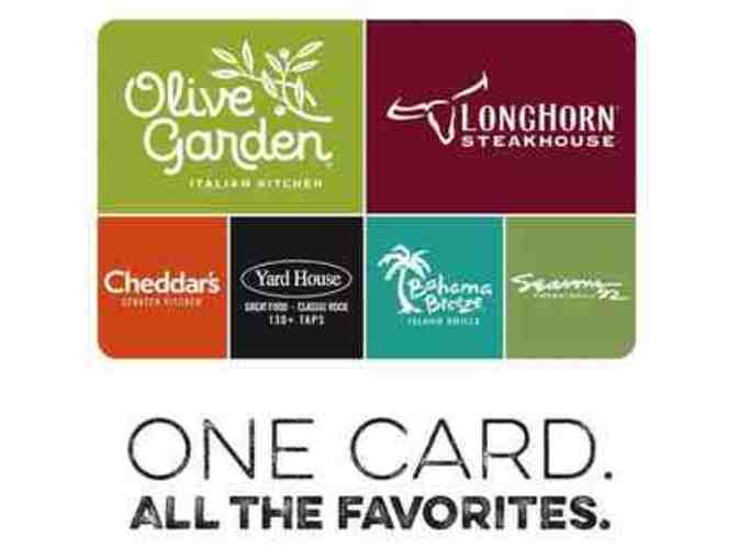 $10 Darden Restaurant Gift Card - Includes Olive Garden, Longhorn, Cheddar's plus 3 more! - Photo 1