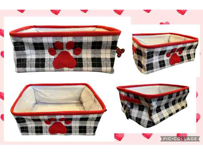 Canvas Storage Tote from Winifred and Lily! 16" x 12" x 6" - Photo 1