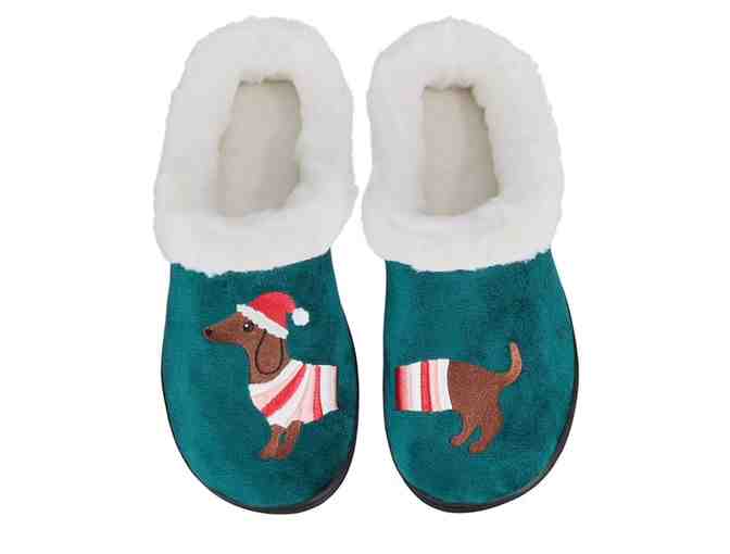 Charter Club Holiday Dachshund Slippers! Size Large (9-10) - Photo 1