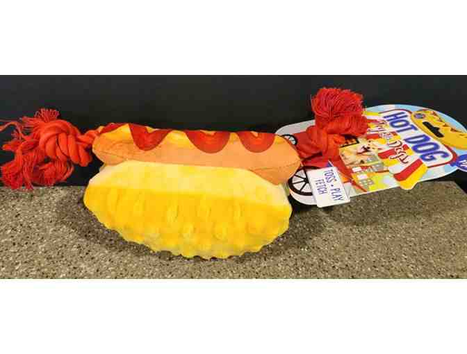 Hot Dog Dog Toy