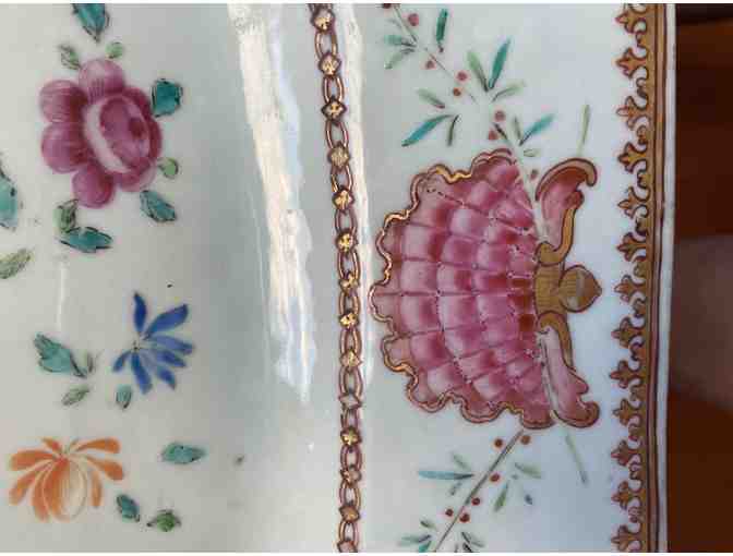 Armorial Porcelain Platter
