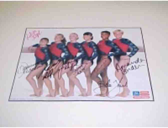 1996 USA Gymnastics Team Autographed Piece