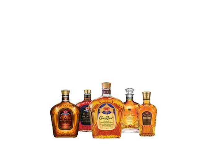 CROWN ROYAL CROWN ROYAL COLLECTION (5 BOTTLES)