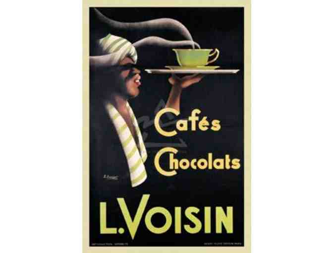 Framed Wall Art of L. Voisin Cafes & Chocolats, 1935