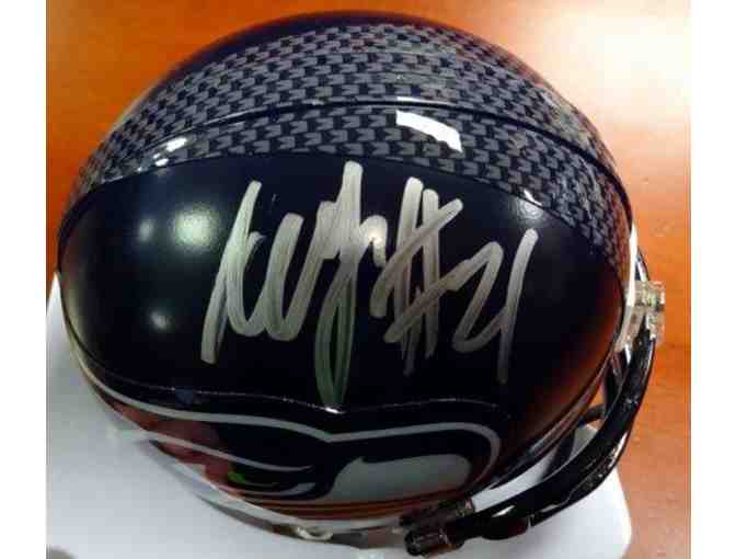 Marshawn Lynch Signed Seattle Seahawks Mini Helmet