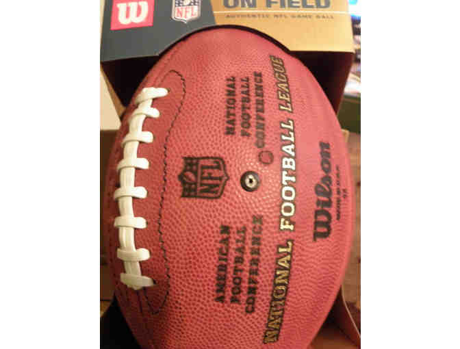 One Official Wilson NFL Footballs - 'The Duke'