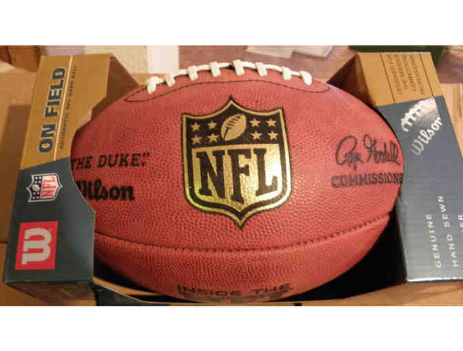 One Official Wilson NFL Footballs - 'The Duke'