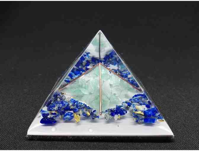 Orgonite Orgone Pyramid - Energy Generator - LOVE - DOUBLE POWER