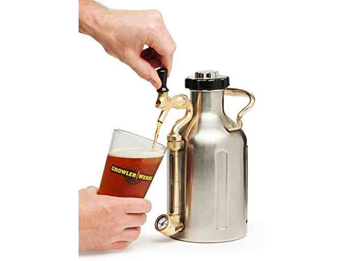 uKeg 64 Pressurized Growler for Craft Beer