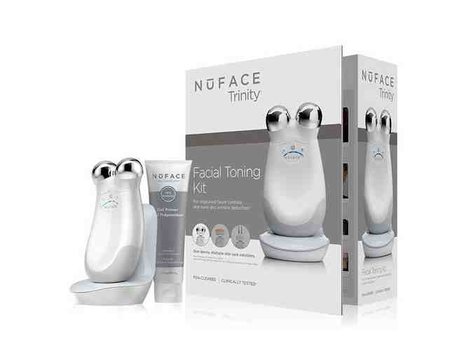 NuFACE Trinity Facial Toning Set | Wrinkle Reducer, Microcurrent Technology | FDA Cleared - Photo 1