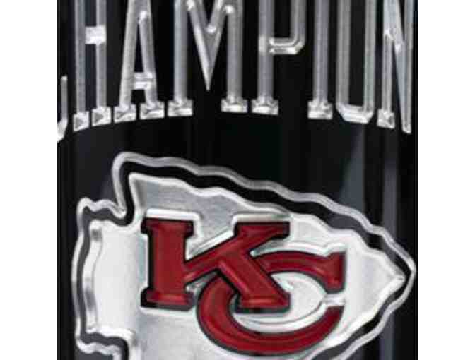 KC Chiefs 1969 Champions Etched Wine - Photo 3