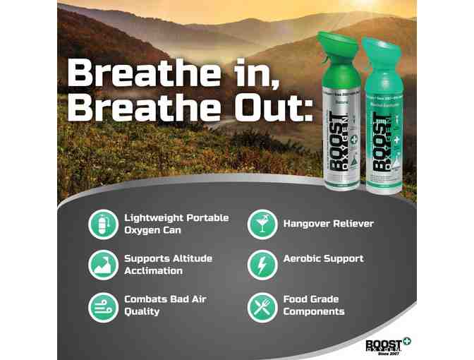 95% Pure Pocket Sized Oxygen Supplement, Portable Canister of Clean Oxygen