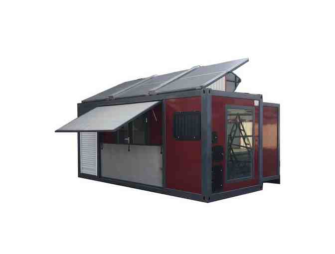Weizhengheng expandable flat pack prefab module container house with solar energy