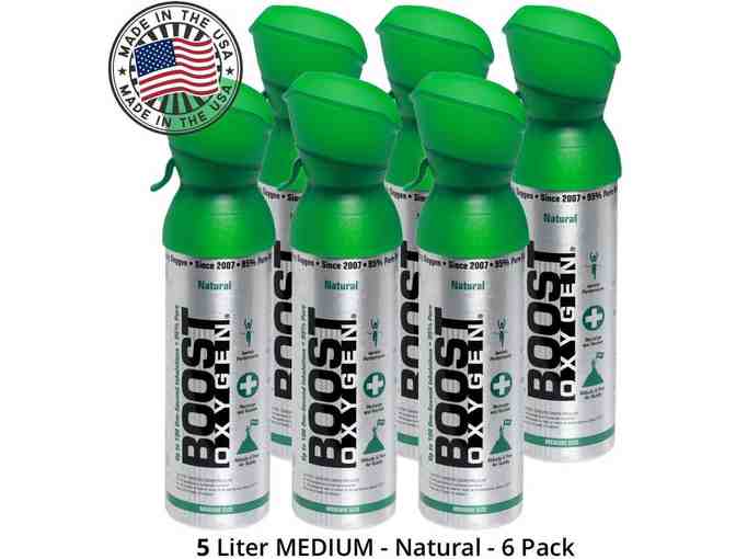 95% Pure Pocket Sized Oxygen Supplement, Portable Canister of Clean Oxygen