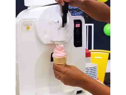 Automatic Soft Serve Ice Cream Machine (Commercial Quality for Home! At last! No Freezing