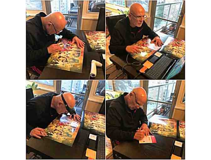 Exclusive Individually Numbered NBA All Stars Limited Edition Autographed 16x20 Photo With