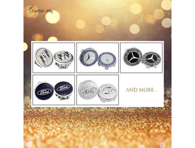 LED Wheel Center Cap Magnetic Suspension(4 PCs)