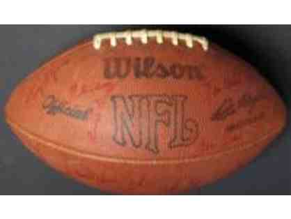 1977 Denver Broncos AFC Champions Signed Football