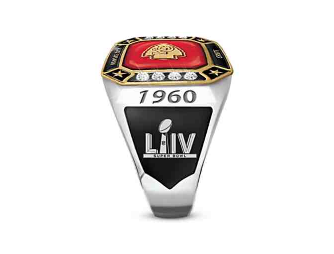 Chiefs Super Bowl LIV Champions Personalized Men's Ring
