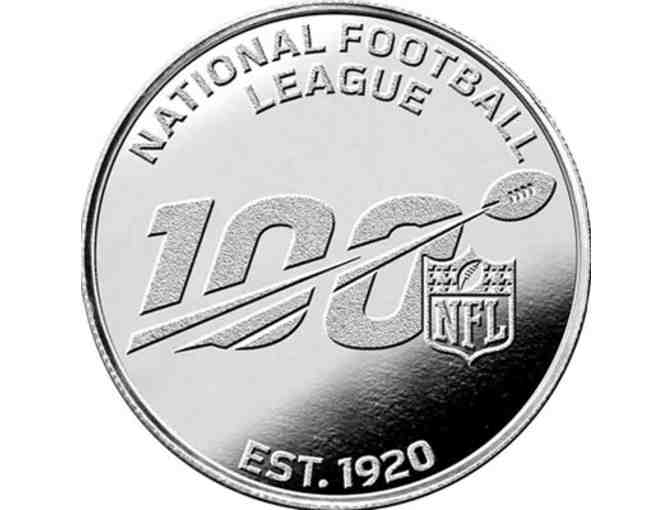 NFL 100th Season Silver Commemorative