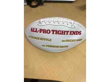 San Francisco 49ers Authentic All-Pro Tight Ends Football