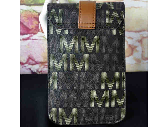 Black &amp; Brown Signature 'M' Lulu XL Phone Wallet Crossbody Bag - Photo 2