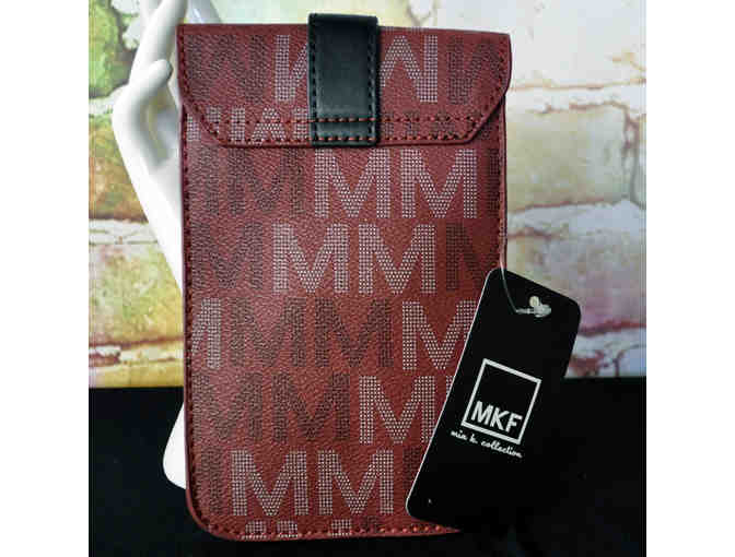 Red &amp; Black Signature 'M' Lulu XL Phone Wallet Crossbody Bag - Photo 2