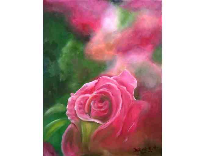 'Abstract Rose II' by Artist Derek Rutt