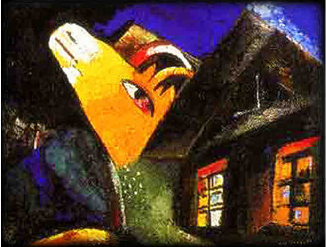 'THE COWSHED' by Marc Chagall:  A3 Giclee Print or LARGE CANVAS PRINT!