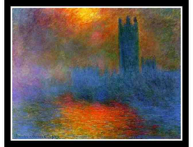 'HOUSES OF PARLIAMENT' by Claude Monet:  A3 Giclee Print or LARGE CANVAS PRINT!