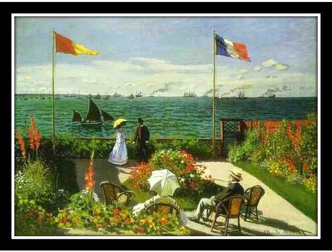 'MONT SAINT-ADRESSE' by Claude Monet:  A3 Giclee or LARGE CANVAS PRINT!