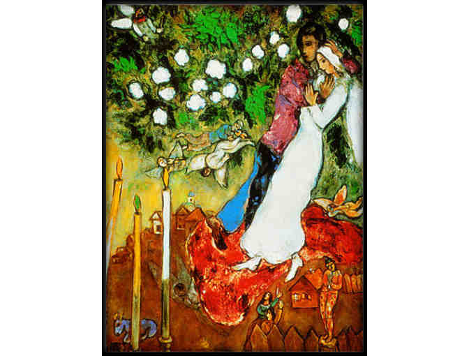 'THREE CANDLES' by Marc Chagall:  A3 Giclee Print or LARGE CANVAS PRINT!