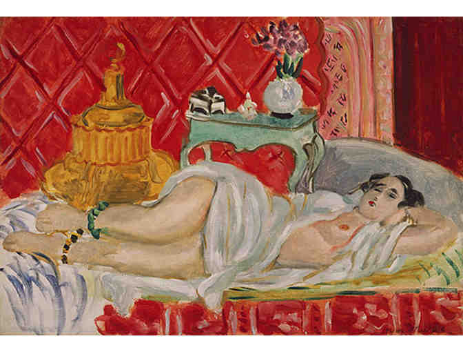 A3 GICLEE PRINT (BID) OR LARGE CANVAS (BUY NOW): 'Reclining Odalisque' by Matisse