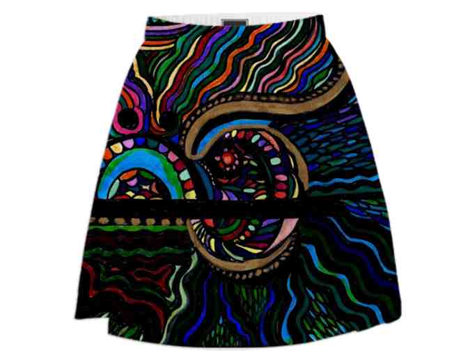 *MY FIRST JOURNEY TO HEAVEN by WBK:  ART SKIRT!