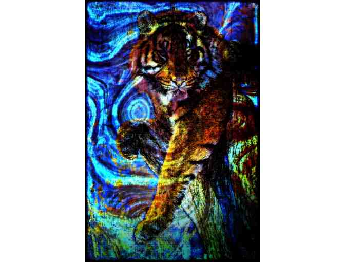 * NIGHT WATCH by WBK:  HUGE Limited Edition Canvas!  60x40'