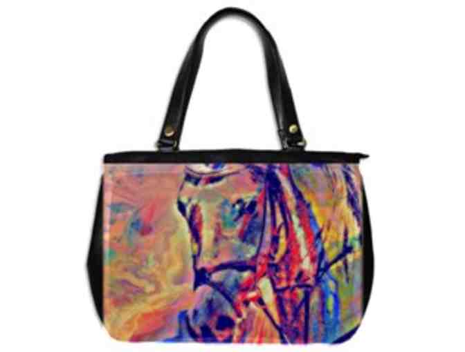 * 'YEAR OF THE HORSE' BY WBK: CUSTOM MADE LEATHER TOTE BAG!